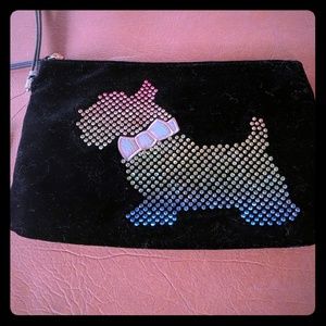 Juicy couture velvet clutch